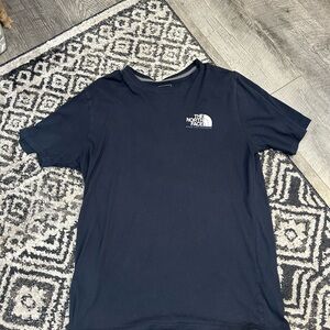 The North Face Men's Navy Blue T-Shirt